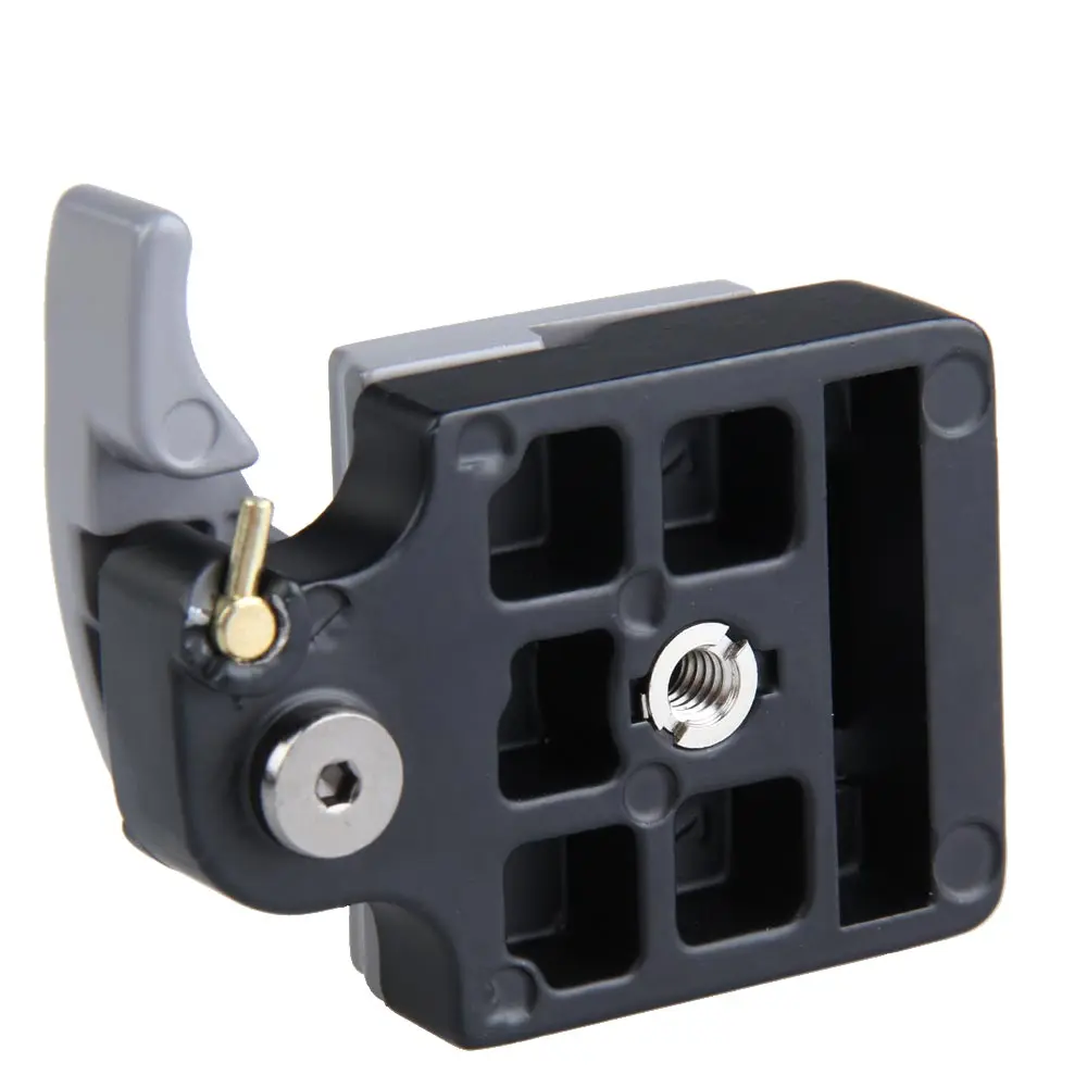 Metal Camera Quick Release Plate for Tripod Mounting Black