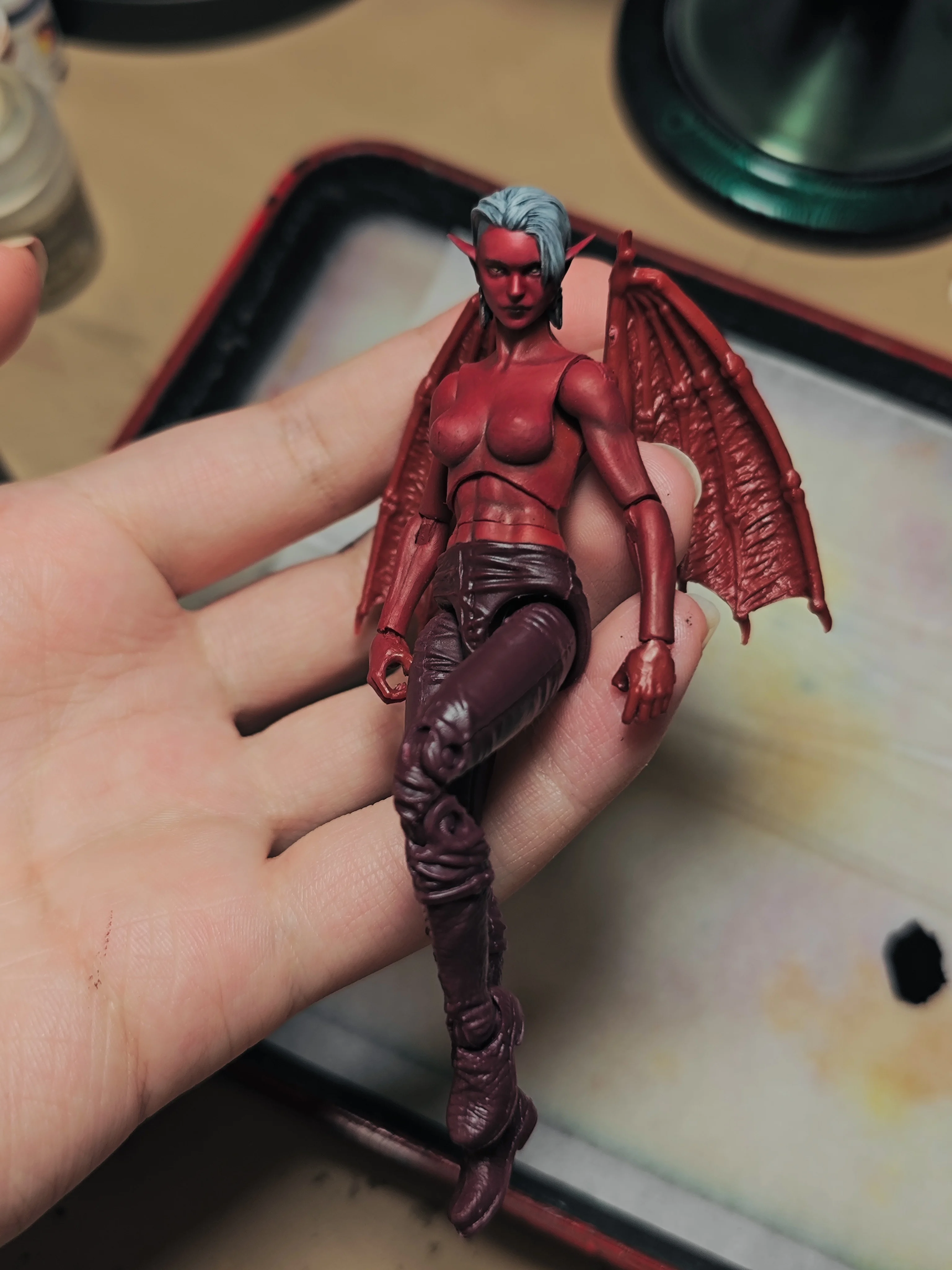 BFS Boss Fight Studio 1/18 Scale Basic Red Skull Hellfire Body