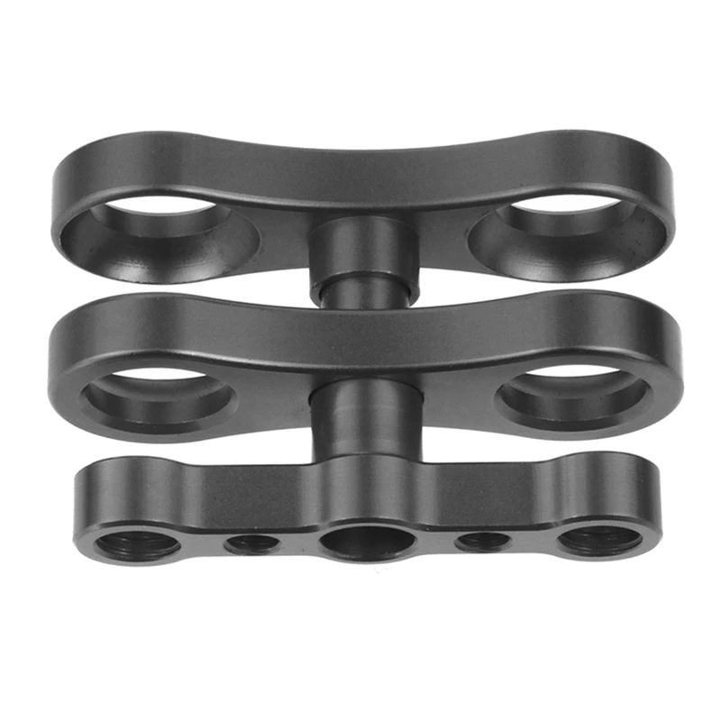

Tripod Butterfly Clip Clamp 1Inch Ball Joint Arm 1/4 3/8 Mount For Gopro Cameras Underwater Diving Lights Torch