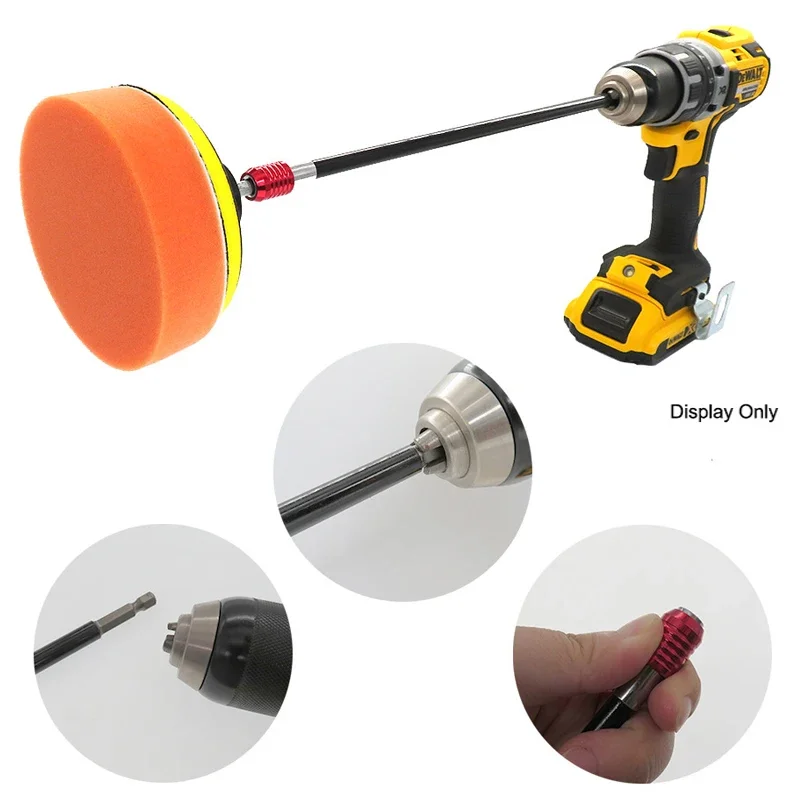 1Pcs 60-400mm Magnetic Drill Bit Holder 1/4" Hex Quick Release Screwdriver Bit Holder Extension Rod Electric Drill Accessories