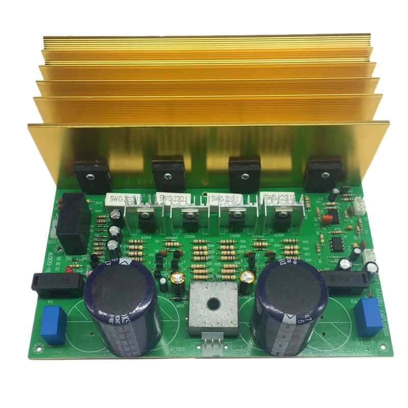 AC Double 24-30V 500W High Power Subwoofer Amplifier Board 1943 5200 Tube DIY Home Audio |