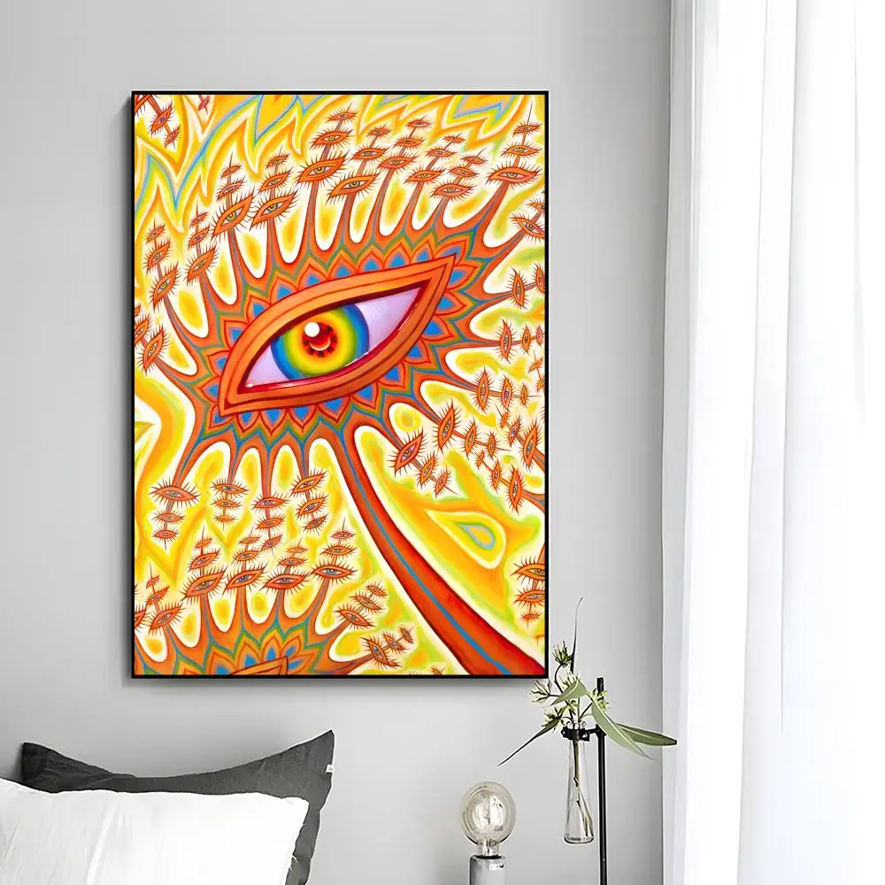 Visionary Art Poster by Alex Grey - Decorative Mural Wall Art