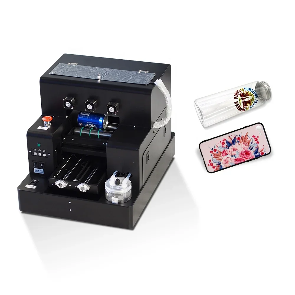 

Colorsun цифровой струйный принтер A4 Uv планшетный 3D принтер для бутылочной ручки, металлический пластиковый стеклянный шар для гольфа