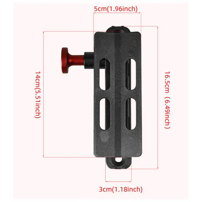 Car fire extinguisher bracket quick release heavy duty wall mount bracket secure car for safety fits most popular brands