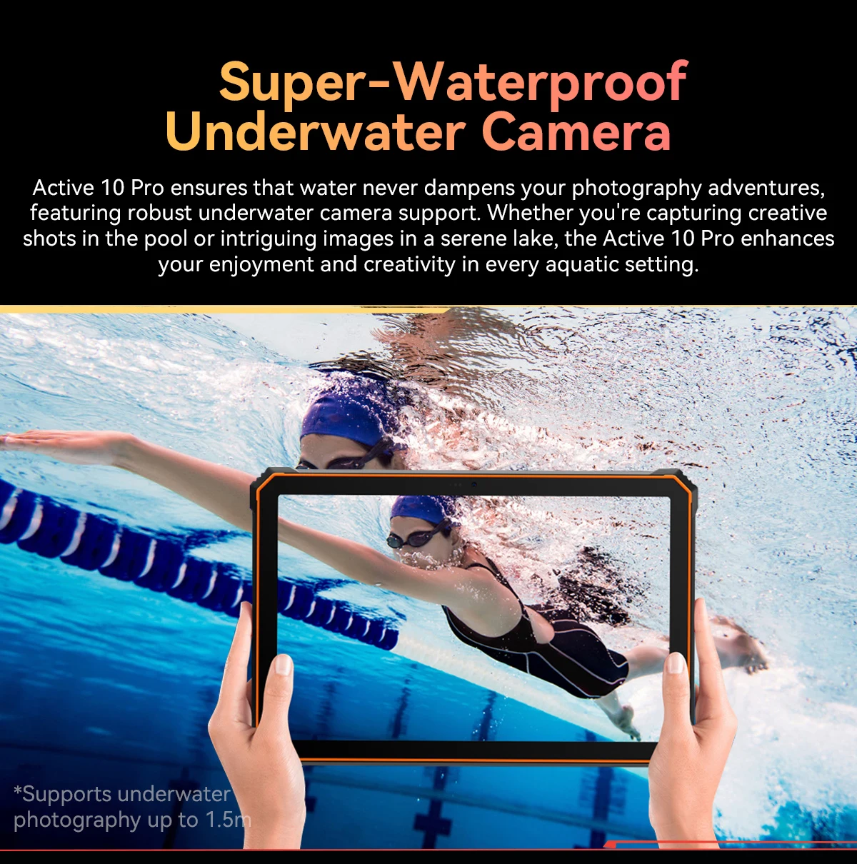 Blackview Active 10 Pro Rugged Tablets 11" FHD+ Display MTK 7300 30000mAh Battery 108MP Camera, 12GB 512GB, 5G Tablet Android 14
