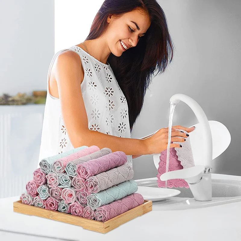 Toallas de cocina de microfibra absorbentes (juego de 2), modernas de  mediados de siglo, toalla de cocina para cocina/baño, toallas decorativas  de