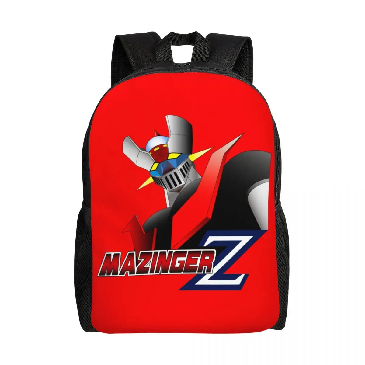 

Mazinger Z Laptop Backpack Women Men Fashion Bookbag for School College Student UFO Robot Anime Manga Bag
