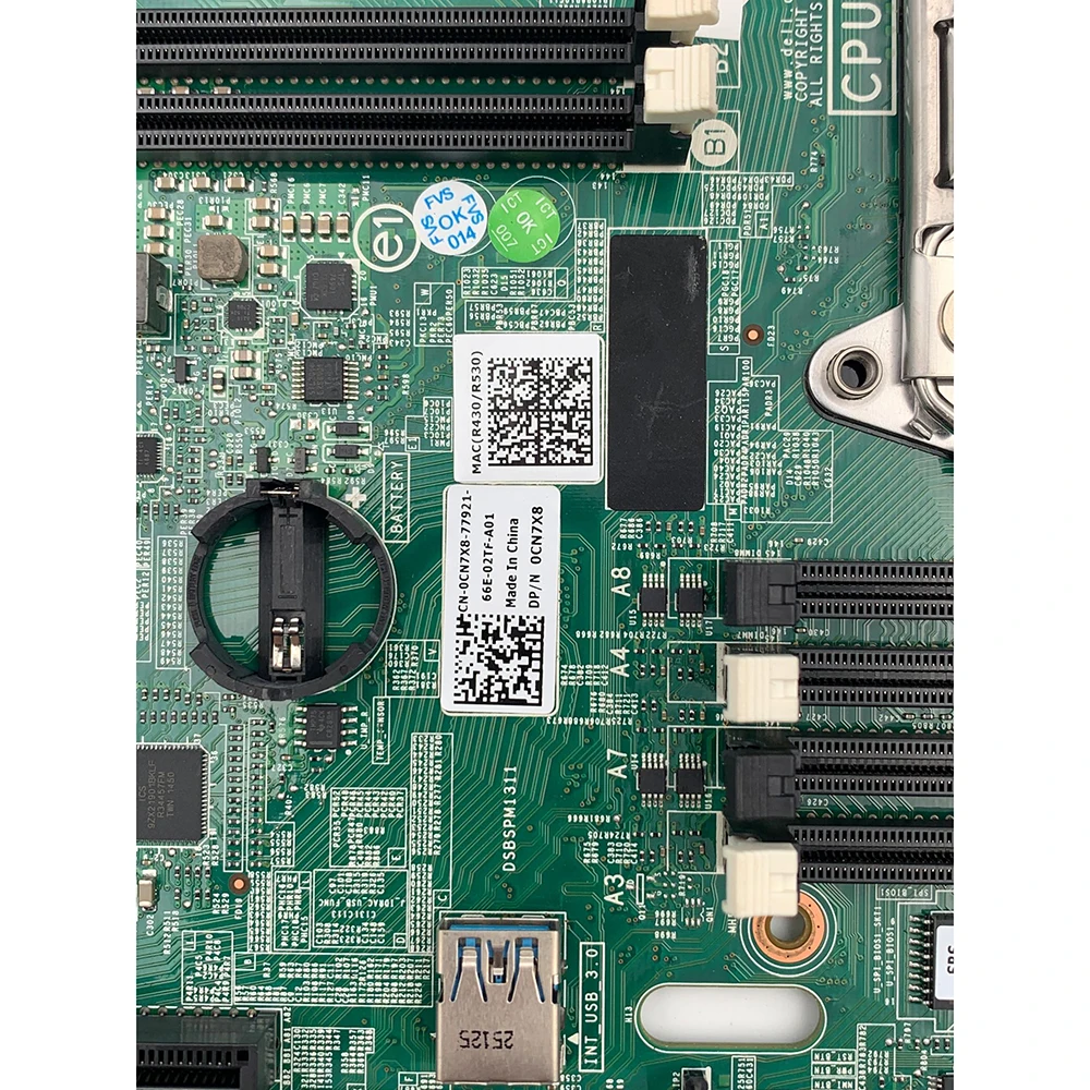 0HFG24 HFG24 CN7X8 0CN7X8 Server Motherboard For Dell For PowerEdge R530 Fully Tested Good Quality 6 0HFG24 HFG24 CN7X8 0CN7X8 Server Motherboard For Dell For PowerEdge R530 Fully Tested Good Quality - Image 4