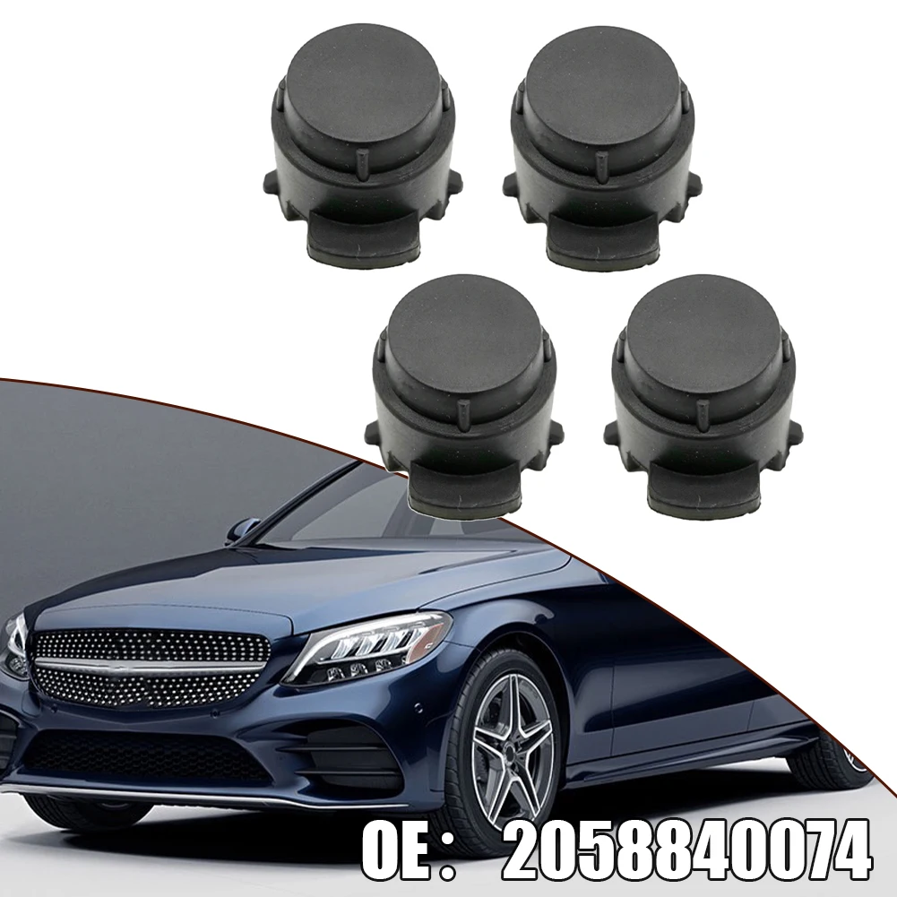 

4 шт., крышки для датчиков парковки Mercedes-Benz E450 GLC63 GLS580 2058840074