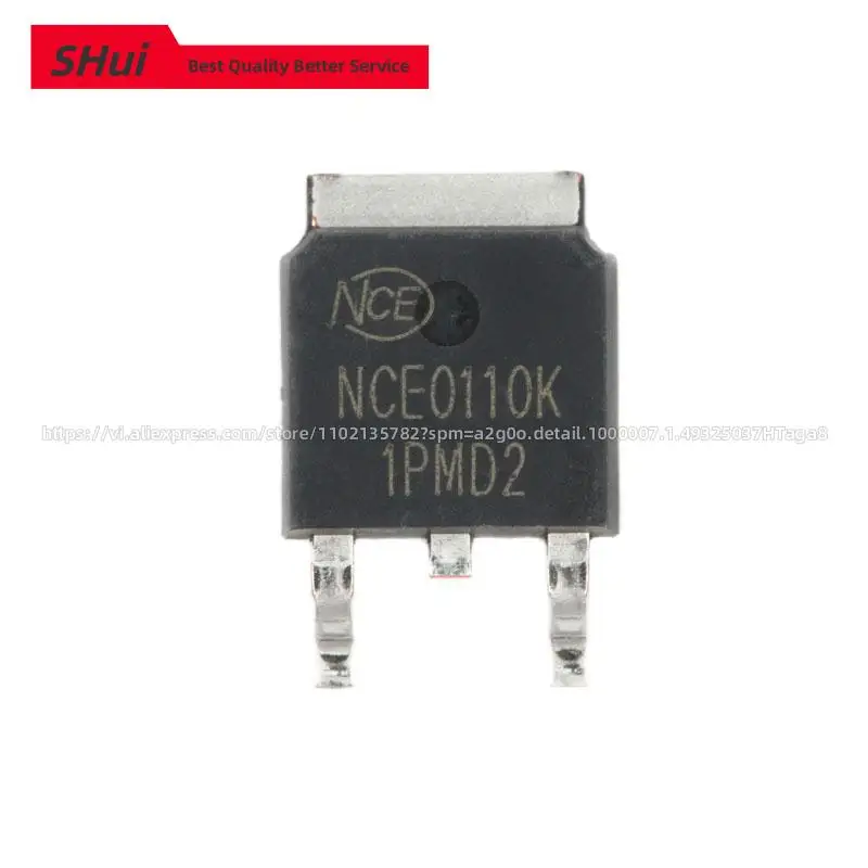 

10PCS NCE0110K TO-252-2 100V/9.6A N-channel MOS FET