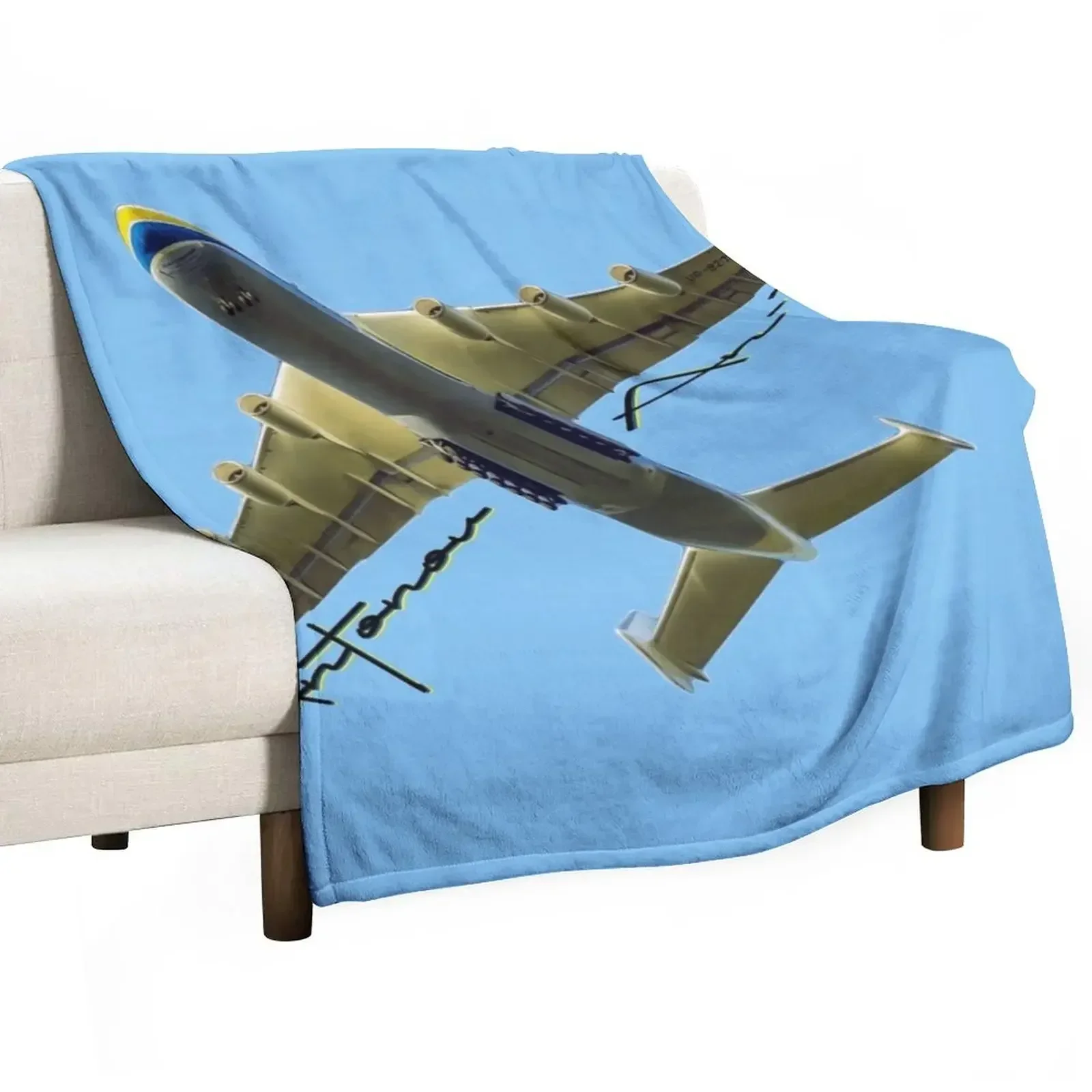 

Antonov AN-225 Cargo Heavy Lifter Throw Blanket for winter Sofa Throw Decorative Sofas Blankets