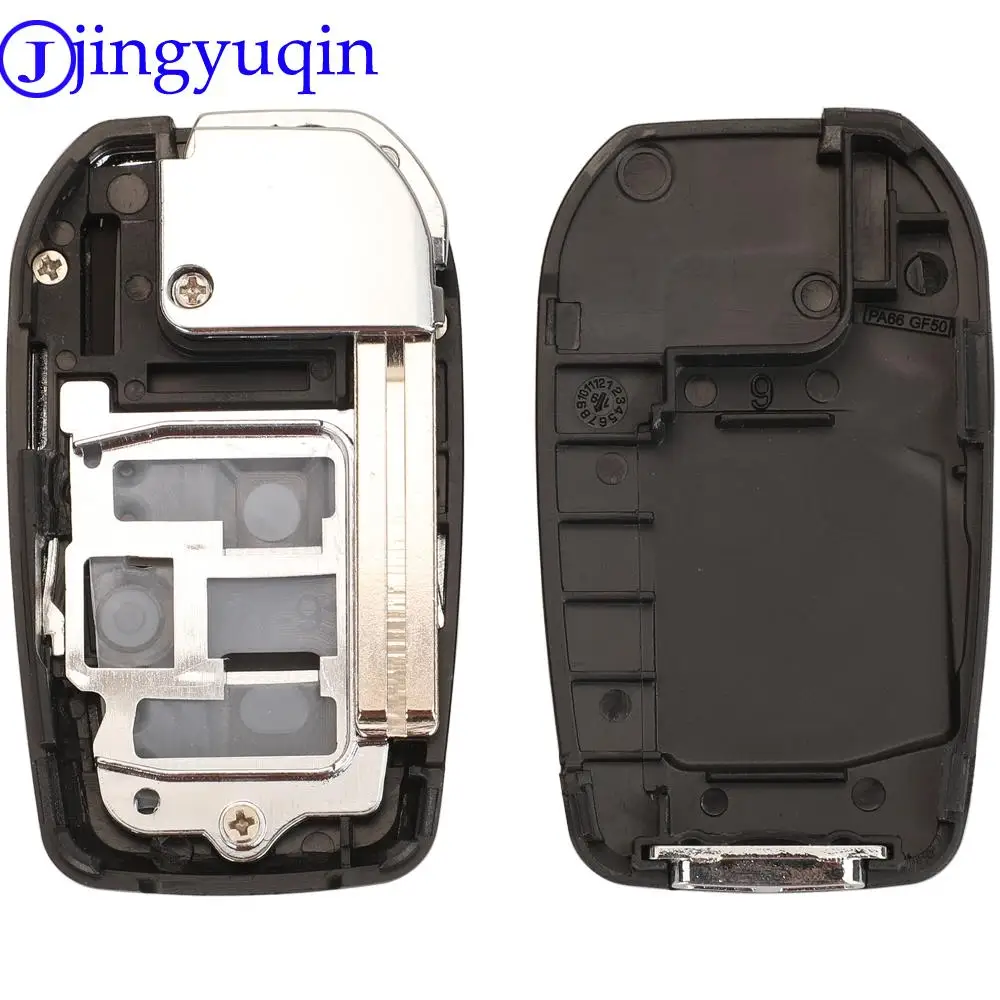 Modified Remote Car Key Shell Case for Toyota Yaris Carina Corolla Avensis Folding Flid Key Toy47 Blade