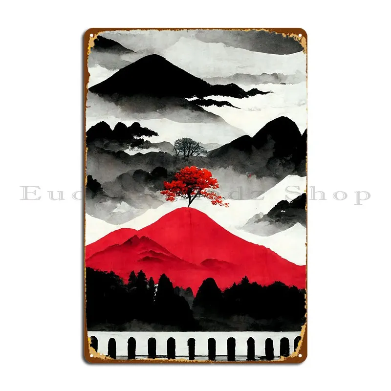 

Tree Blossom Metal Plaque Poster Iron Club Kitchen Party Living Room Tin Sign Poster