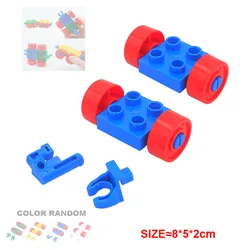 Large Urban Traffic Building Block Set - Assembled Toy Vehicles Collection (Chassis and hook)