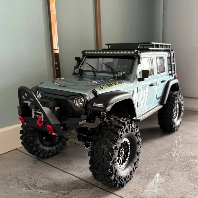Wltoys 104006 프로 브러시리스 대형 RC 오프로드 크롤러 전동 랭글러 모델 원격 조종 자동차 성인용 야외 암벽 등반용