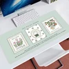 Gamer Desk Mat Fresh and simple XXL Mousepads Pc gift Mouse Pad Office Desk Pads Large Mousepad Non-slip Mouse Mats For Computer 4