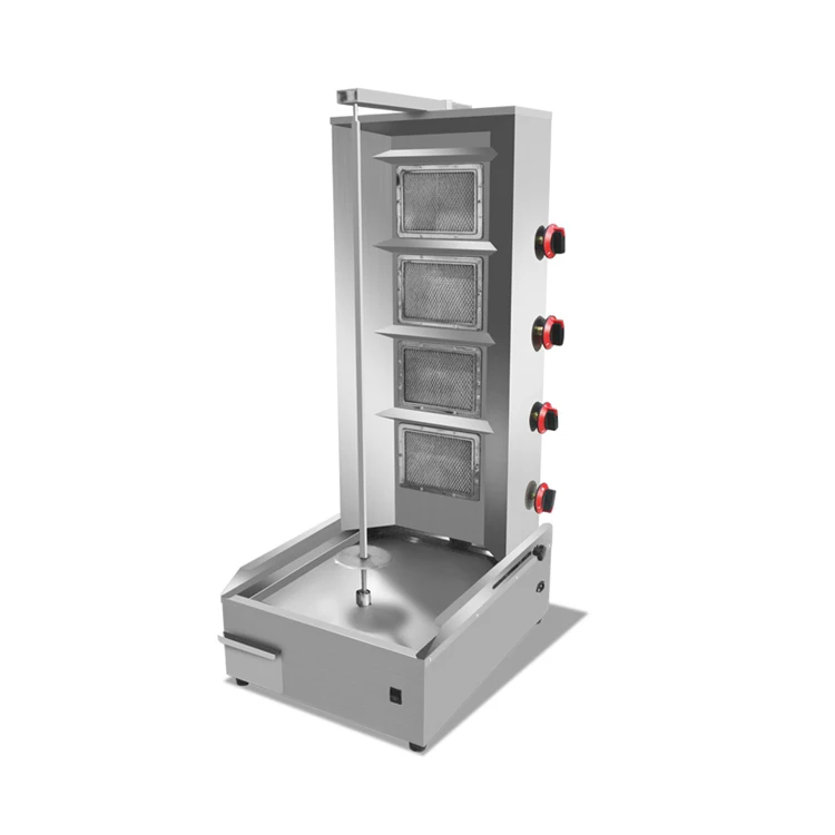 commercial Gas Broiler Shawarma Machine Kebab Gyro Grill Machine Barbecue