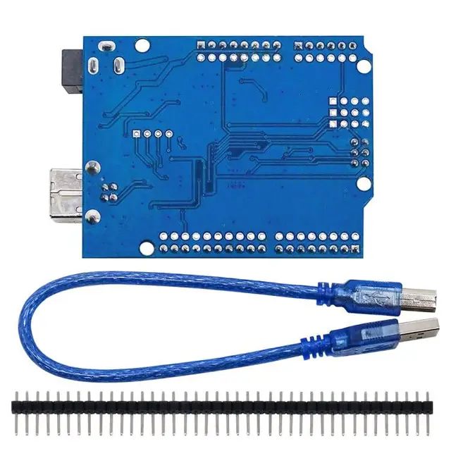 UN0 R3 Board ATmega328P Development Board with Pin Header and Cable Compatible with Arduino IDE Projects 6