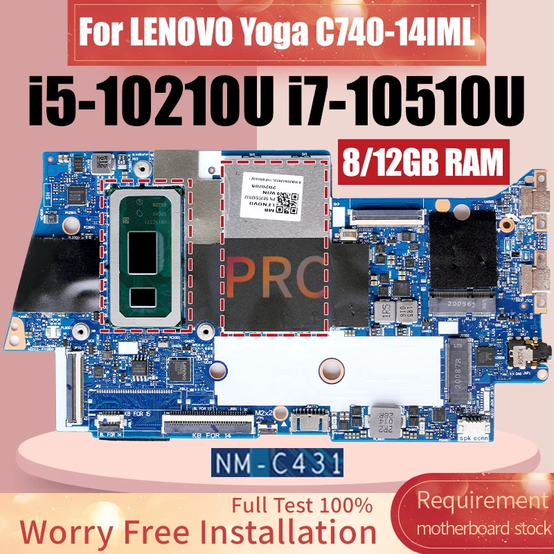 Lenovo Yoga I7 Laptop Motherboard For LENOVO Yoga C740