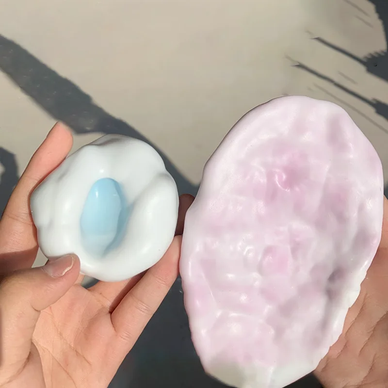 Simulated Ice Skin Handmade Ball Pinching Toy Sticky Suction Finger Stress Relieving Ball for Adults Children To Relieve Anxiety 3
