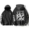 Jujutsu Kaisen Satoru Gojo Sweatshirts Anime Men's High Quality 100% Washed Cotton Hoodie Winter Oversized Streetwear Clothing 2