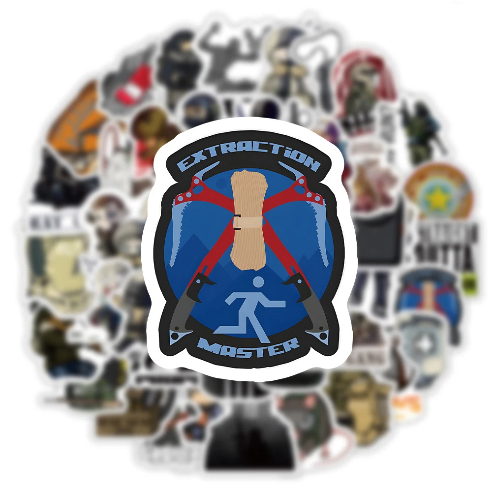10/30/50/100PCS Game Escape From Tarkov Stickers Cartoon Decals Skateboard Laptop Motorcycle Phone Waterproof Sticker Kids Toys cartoon stickers stationery stickers