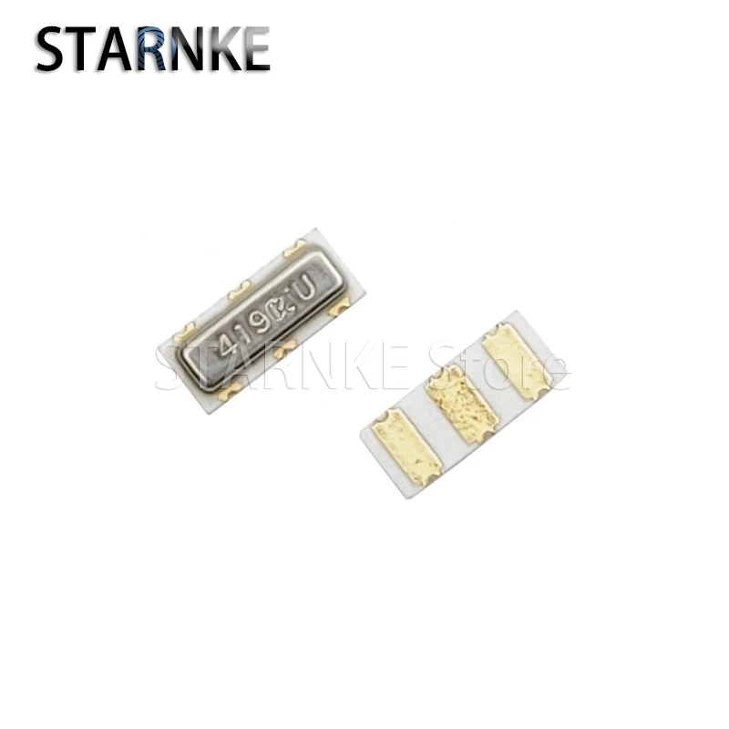 10PCS SMD Ceramics Crystal 3*7 3P CSTCC4.19MG-TC 4.19MHZ 3X7 4M19