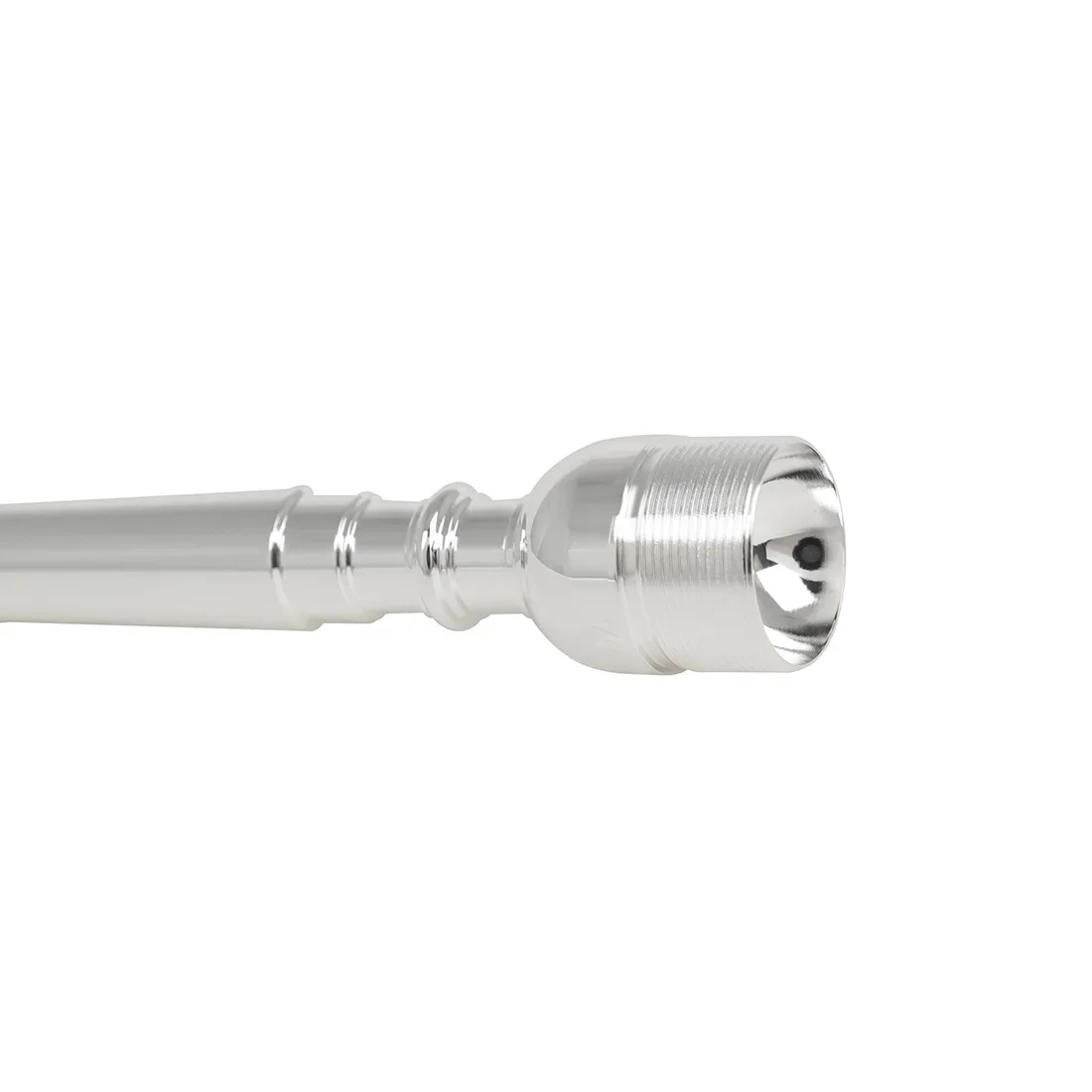 7C Silver Plated Trumpet Mouthpiece 9.8mm Cup Diameter ABS for Brass Instruments Premium Sound Durability Enhanced Performance