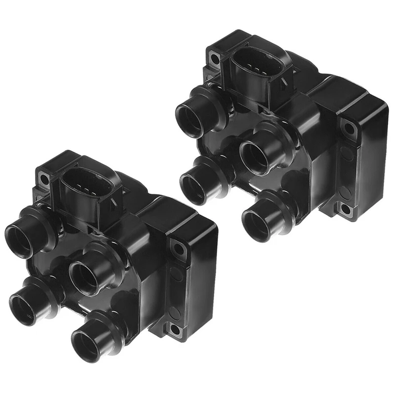 

2PCS Ignition Coil Pack 6503280 6823318 7U2Z12029A For Ford Escort F-150 250 Lincoln Mazda Mercury 91-02 2.0L 4.6L Spare Parts