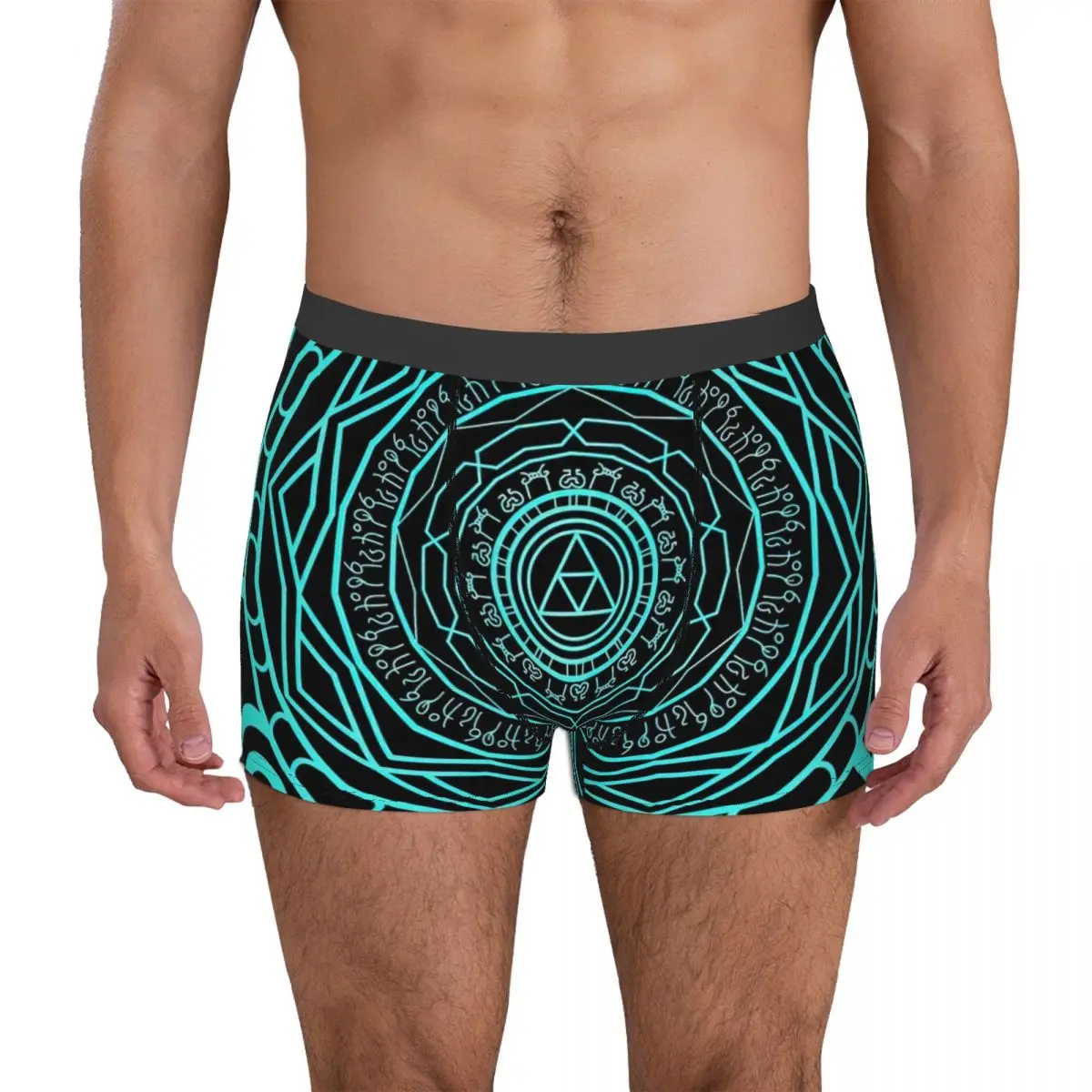 HYRULE Portal Stone Underpants Breathbale Panties Male Underwear Print Shorts Boxer Briefs мюли portal