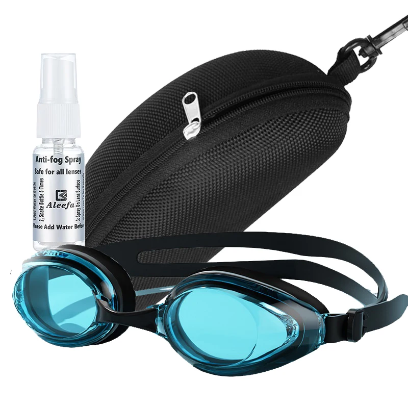 Swimming Goggles Anti-Fog & Leak-Proof Nearsighted Swimming Goggles for Adults Prescription Swim Glasses Unisex Myopia Swim Gear Glasses