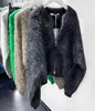 High Quality Mink Cashmere Sweater Zipper Jacket Light Luxury Cardigan Soft And Fluffy Thick Knit Free Shipping  C154 1