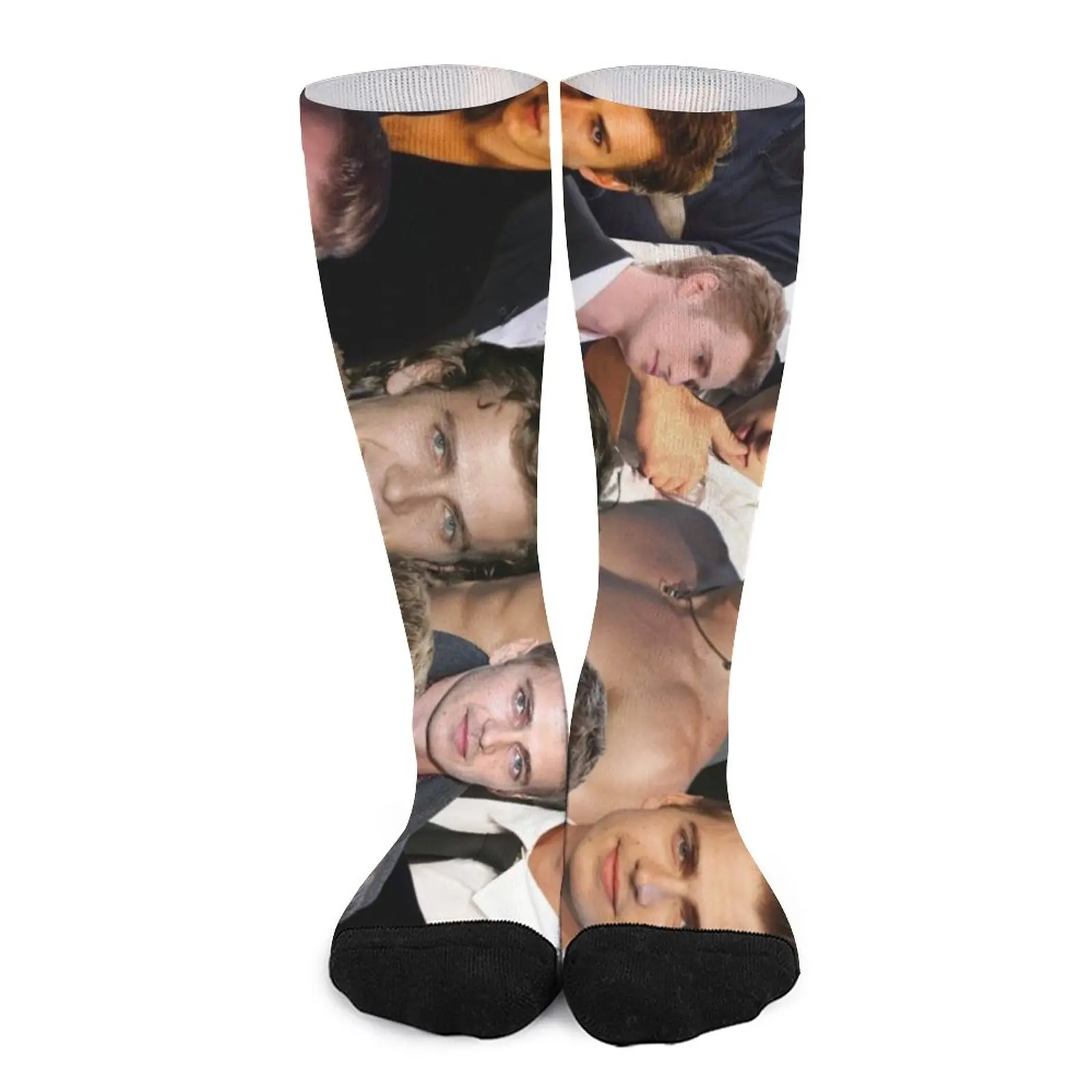 

hayden christensen high quality photo collage Socks socks man valentines day gift for boyfriend Stockings Running socks man