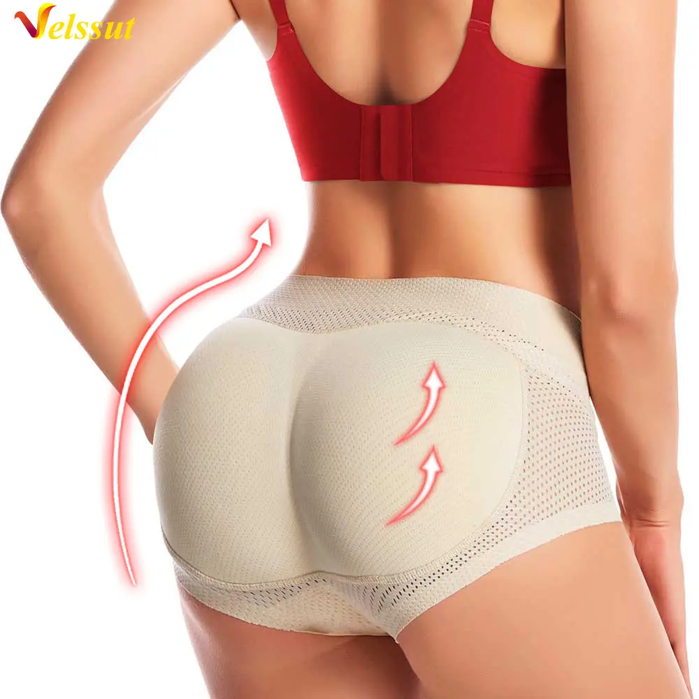 

Velssut Butt Lifter Panties for Women Seamless Padded Underwear Hip Enhancer Body Shaper Booty Pad Push Up Shapewear