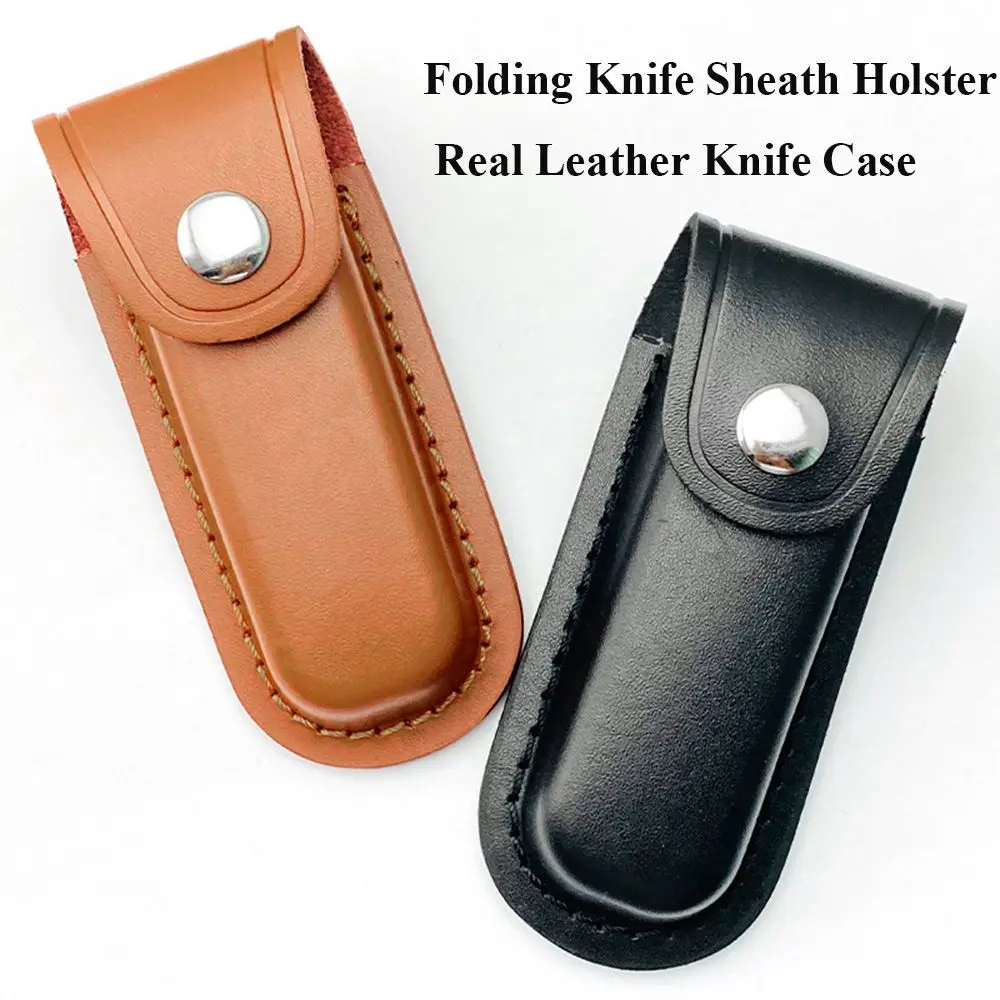 Leather Flashlight Case Leather Sheath Holder Leather Knife Sheath