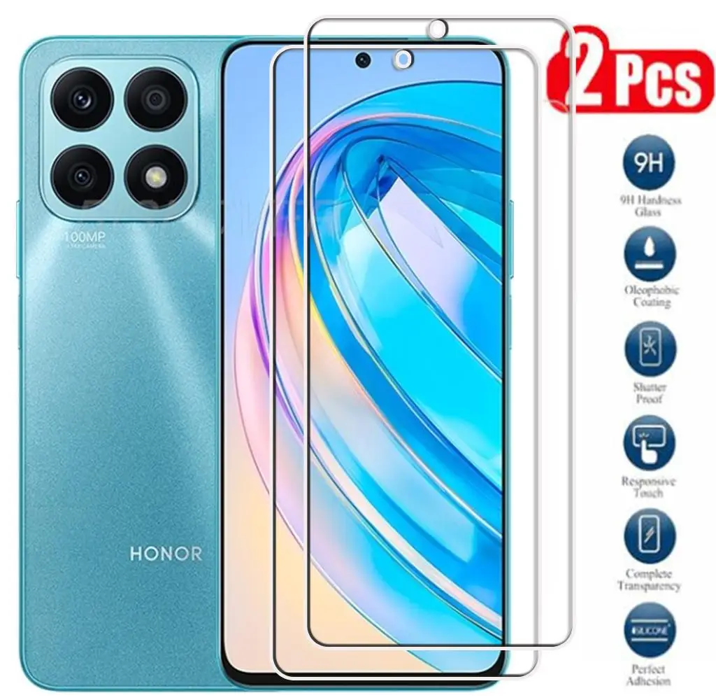 Vetro Temperato Per Honor X8A Pellicola Protettiva Da 6.7 "Pellicola Protettiva Antideflagrante Su Honorx8A X8 Crt-Lx1 Crt-Lx2 Crt-Lx3 Vetro