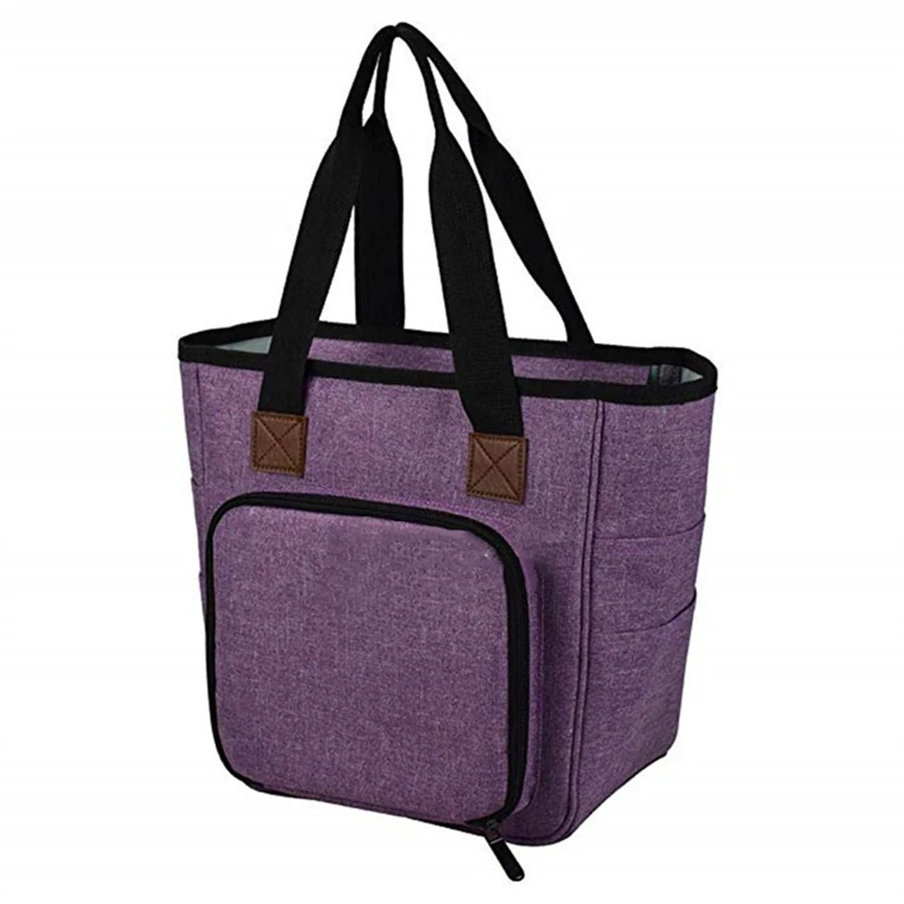 

Пустая сумка для хранения для вязания, сумка для вязания, сумка для вязания, шерстяные крючки для вязания, сумки для хранения Швейных игл для домашнего инструмента «сделай сам», Органайзер