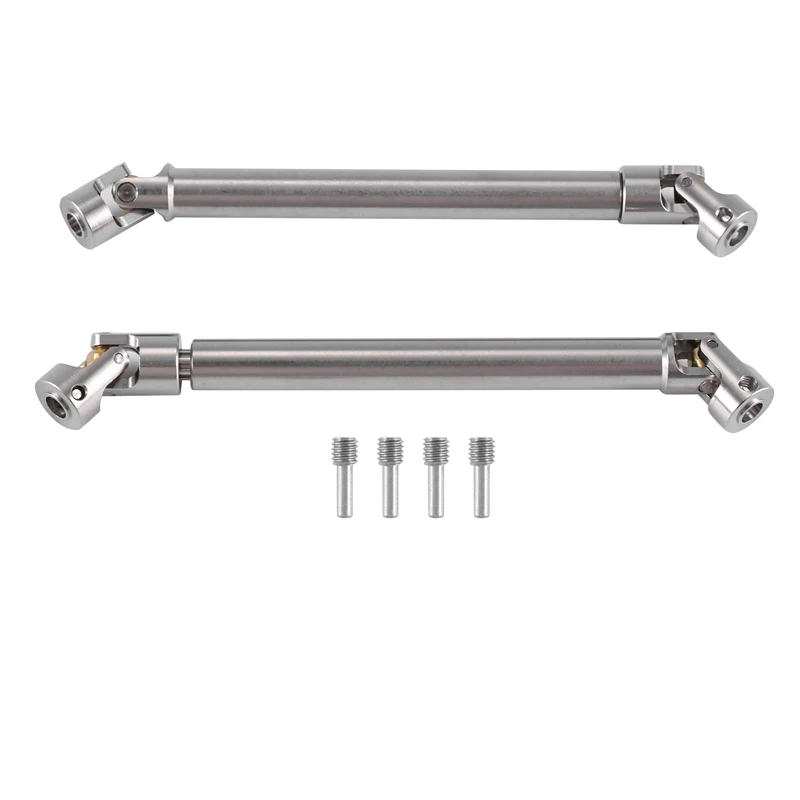 

Stainless Steel Drive Shaft For 1/10 RC Crawler Traxxas TRX4 Axial SCX10 RBX10 RR10 Wraith Capra RC4WD Redcat 138-213Mm
