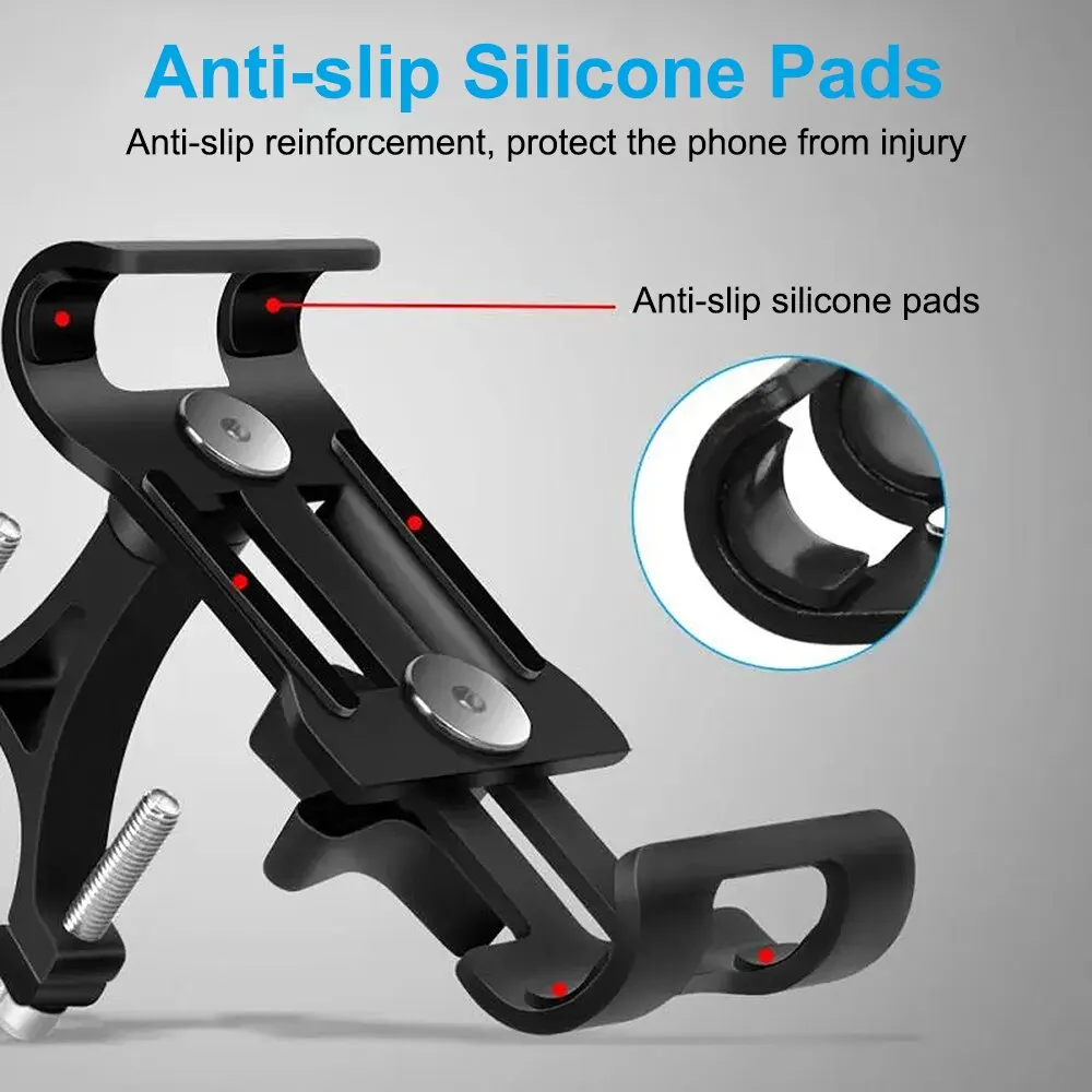 Aluminum Alloy Bike Phone Holder 4