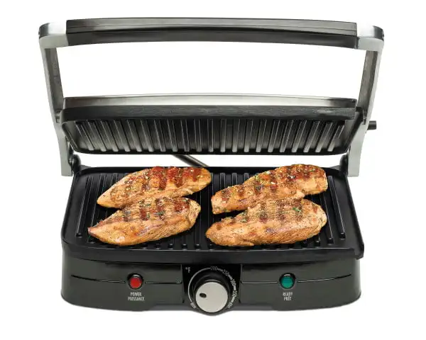 

Indoor Grill with Panini Press , Model# 25334-MX