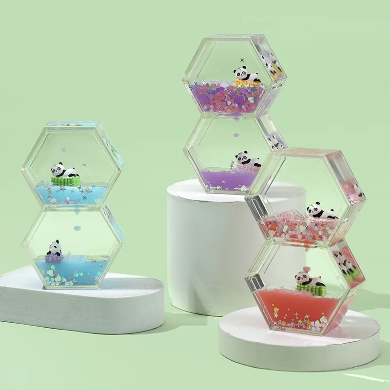 

1Pcs Style Random Quicksand Oil Drops Creative Decoration Desktop Cartoon Ornaments Oil Liquid Plastic