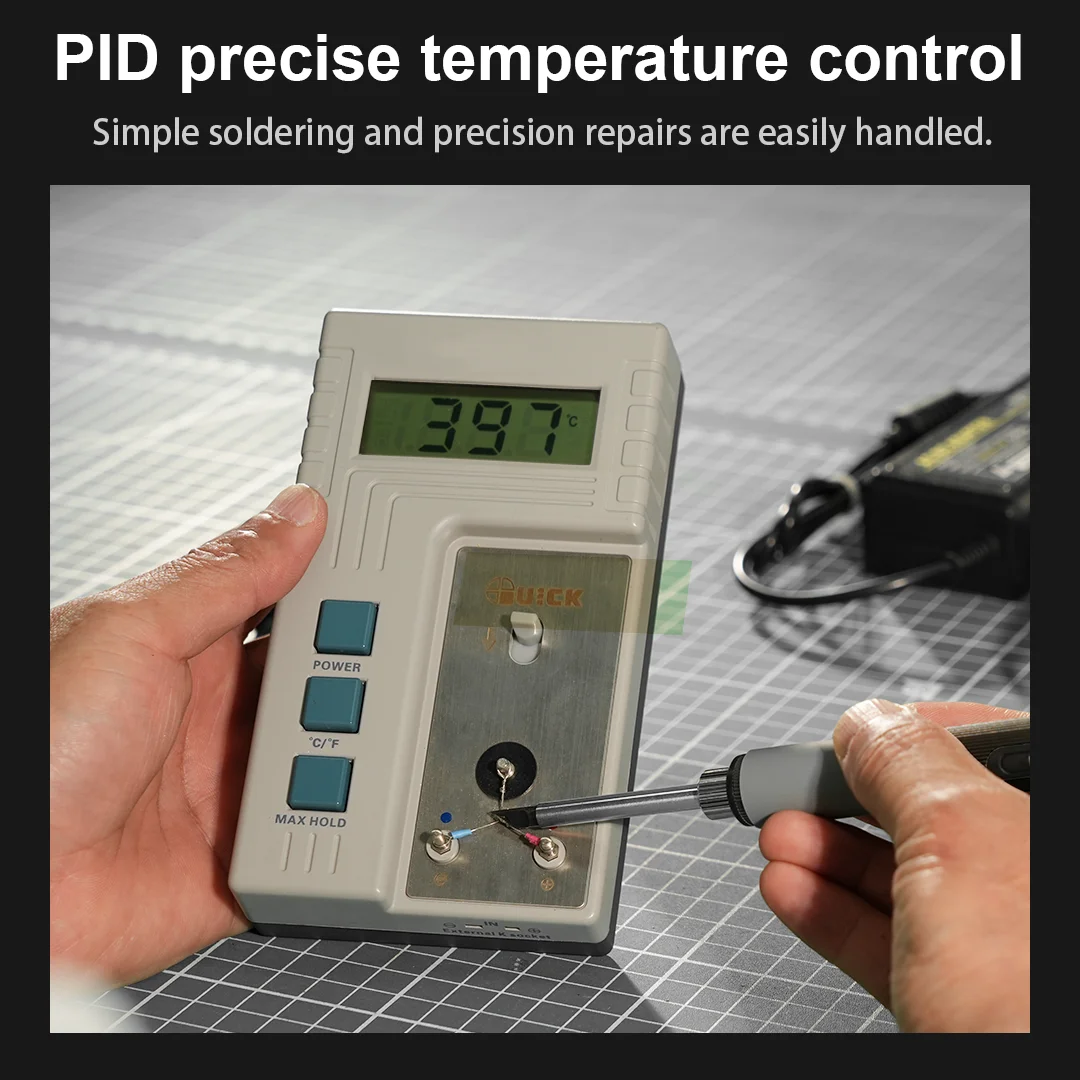 Portable Electric Soldering Iron with Ceramic Heater – Ideal for Welding, Rework, and Repair Tasks
