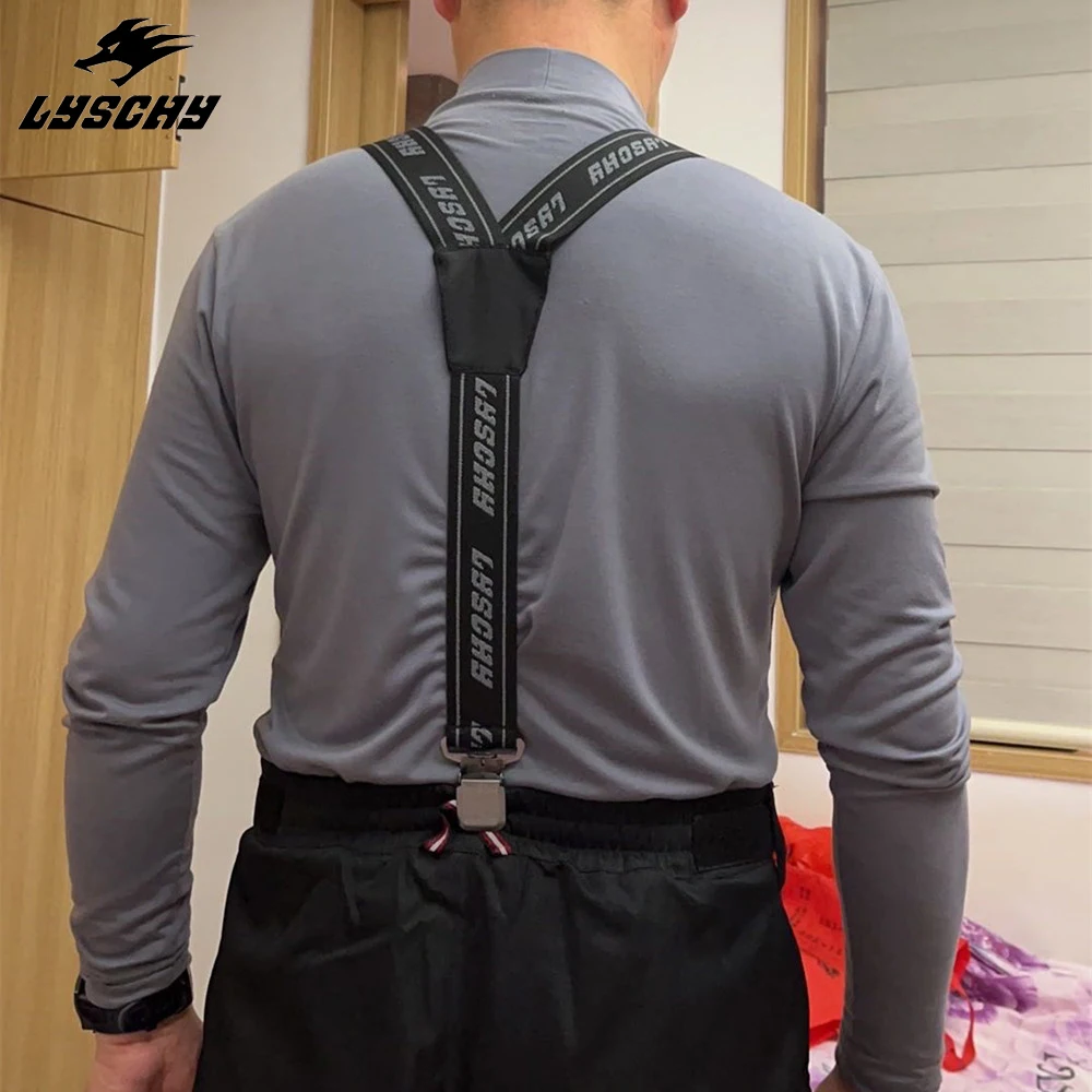 Y Shape Pants Suspenders Pants Braces Belt Men's Back Suspenders
