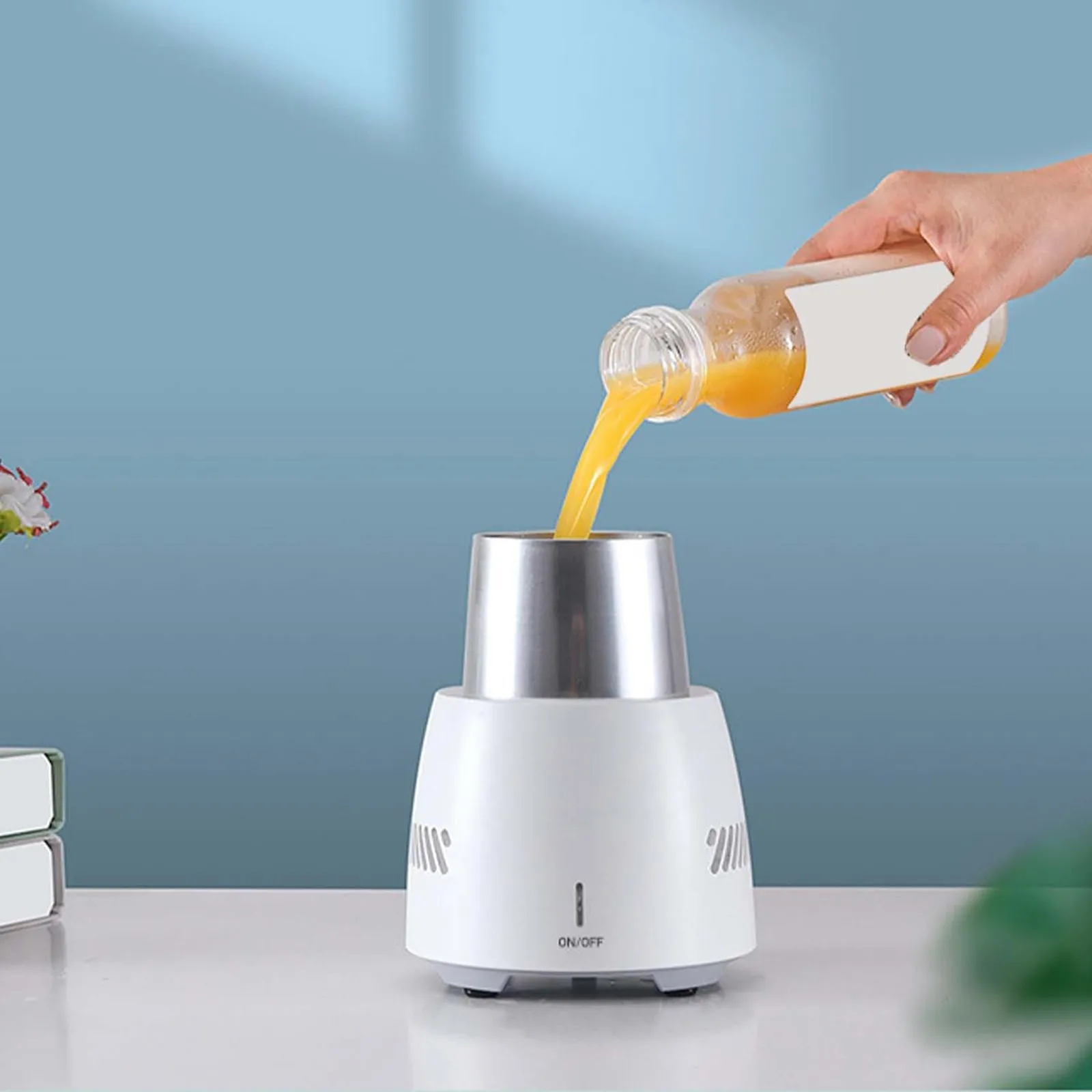Quick Drink Cup Fast Cooler Cup Electric Drink Cooler Portable Mini Summer Coolers Bar Tool Accessories Asian Smart Home Gadgets