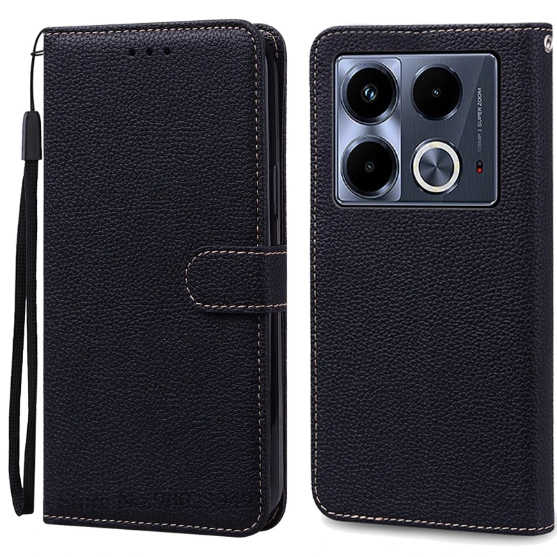 Premium Wallet Leather Flip Cover for Infinix Note 40 Series