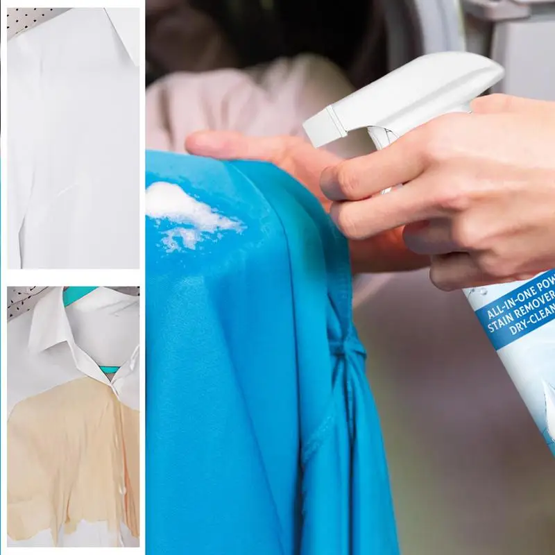 Vanish Stain Remover No-Wash Laundry Spray Stain Remover 120ml Fabric For Removes Oil Paint Blood And Pet Stains