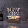 Personalized Custom Photo Text 3D Acrylic Lamp Customized Bedroom NightLight for MOM DAD LOVE Family Birthday Christmas Day Gift 1