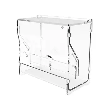 Bird Feeder Practical Large Capacity Easy to Refill Pet Bird Feeder with Dust-proof Lid Bird Food Holder Splash-proof 1