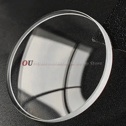 Enhanced Transparent Crystal Convex Watch Glass Replacement - Various Thickness & Diameter Options Available - Thick 2.0mm (Diameter 34mm)