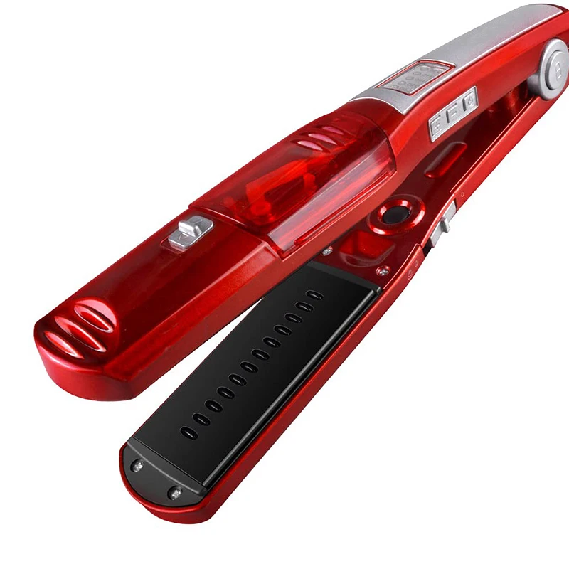 Hot Selling Portable Hair Straightener Comb Ceramic Professional Salon Flat Irons New Design Steam Hair Straightener 2